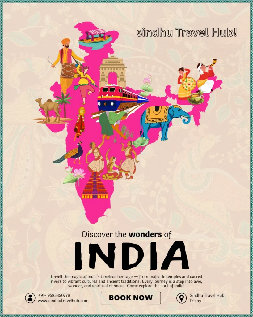 Historical monuments in south India